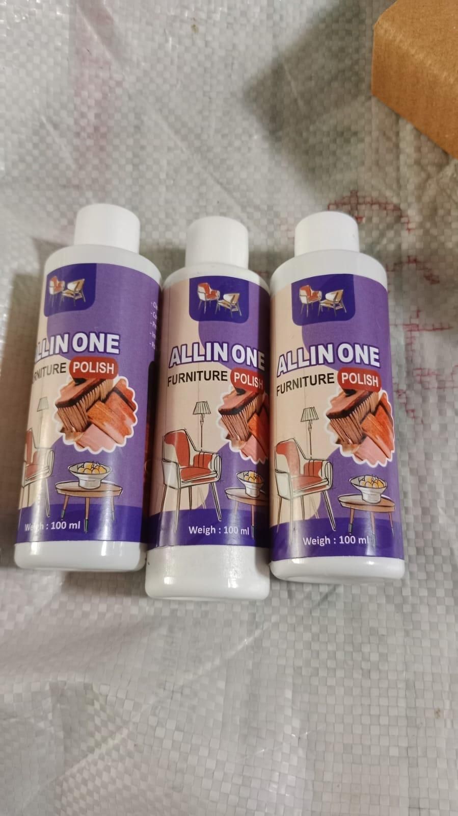 Furniture polish Cleaner Shiner wood Paint 100ML (Pack of 3)